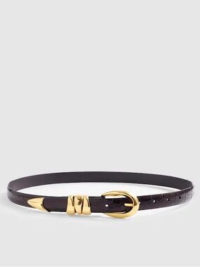 Madewell Triple Metal Keeper Belt
